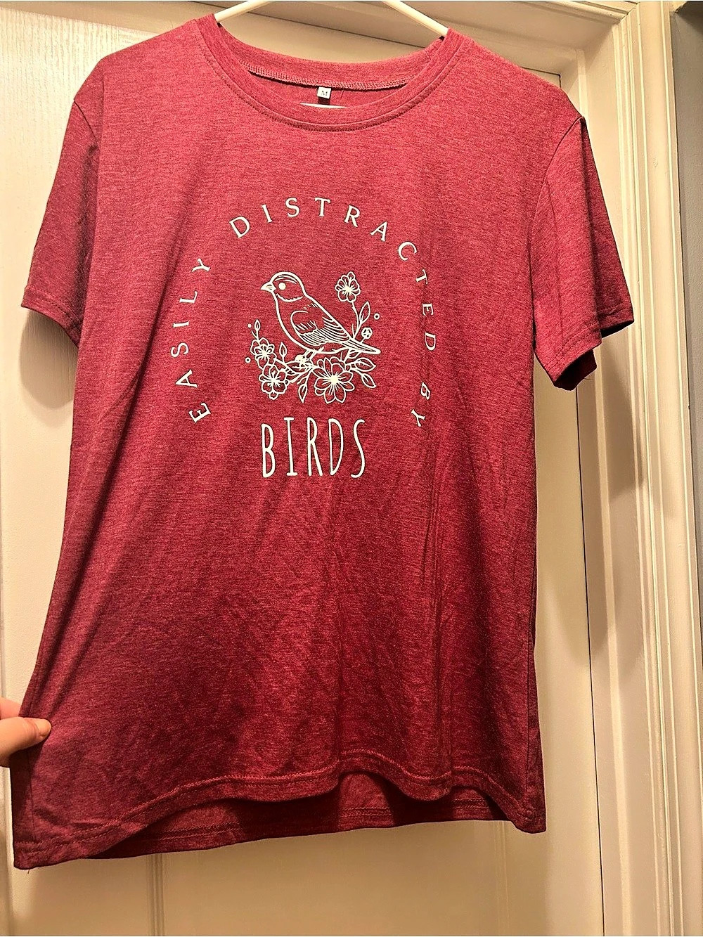Bird Graphic Short Sleeve Tee Size Medium NWOT